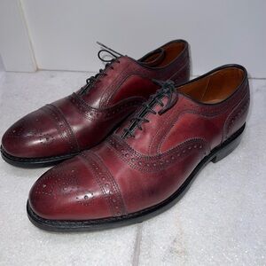 Allen Edmonds cap toe dress shoes